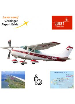Proefles | Vliegles Cessna 182 Eelde - Juist - Eelde (eilandvlucht)